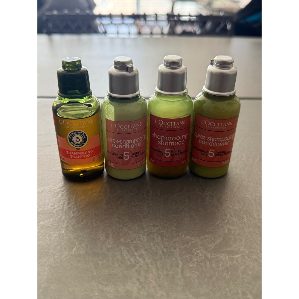 L'Occitane Aromachologie Intensive Repair Shampoo & Conditioner 4x 35ml Travel